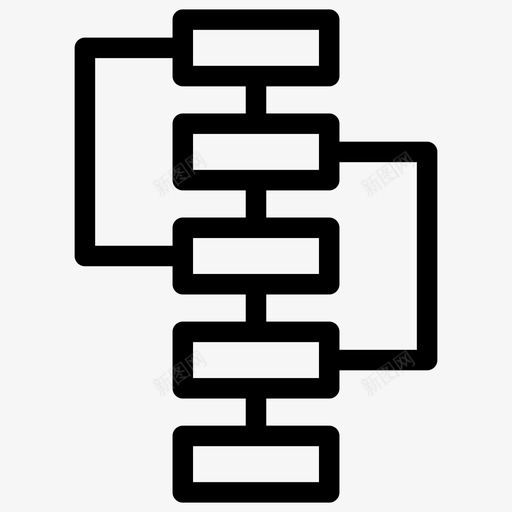 算法齿轮科学图标svg_新图网 https://ixintu.com 科学 算法 齿轮