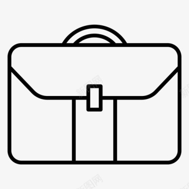 公文包手提包信使包图标图标