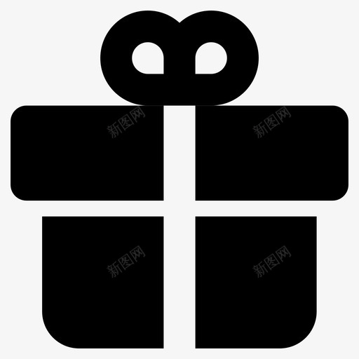 礼品盒周年纪念日生日图标svg_新图网 https://ixintu.com 包装礼品盒 周年纪念日 生日 用户界面字形图标 礼品盒 礼物