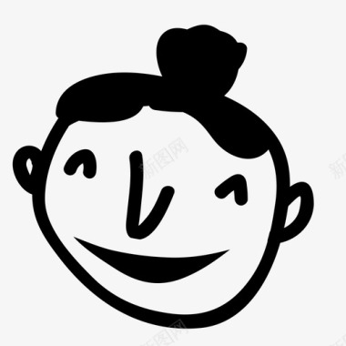 脸卡通漫画图标图标