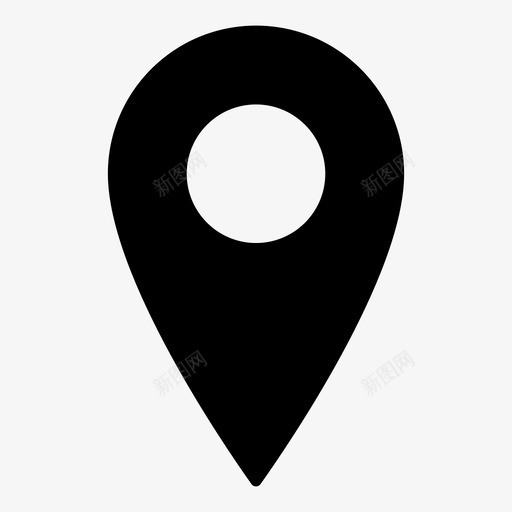 地图标记位置地图销svg_新图网 https://ixintu.com 交通 位置 地图标记 地图销 地点