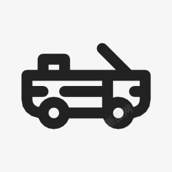 经典的敞篷汽车经典汽车汽车矮脚车图标高清图片