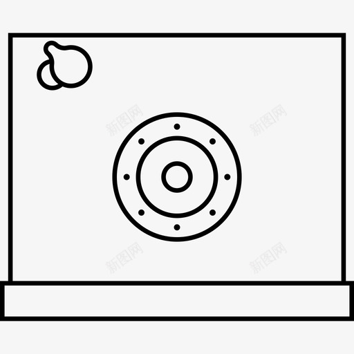 模糊摄影机技术细节摄影机图标svg_新图网 https://ixintu.com 技术 模糊摄影机 细节摄影机