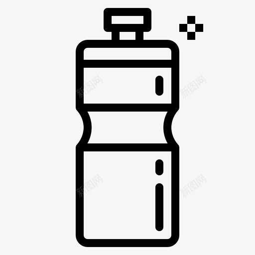 瓶装新鲜水图标svg_新图网 https://ixintu.com 新鲜 水 瓶装 高尔夫