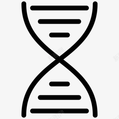 dna遗传学科学图标图标