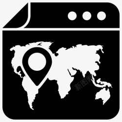 GPS定位系统gps网站全球定位系统gps跟踪软件图标高清图片