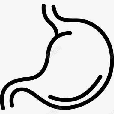 胃人体图标图标