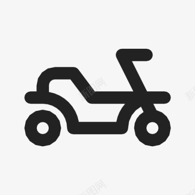 摩托车自行车汽车图标图标