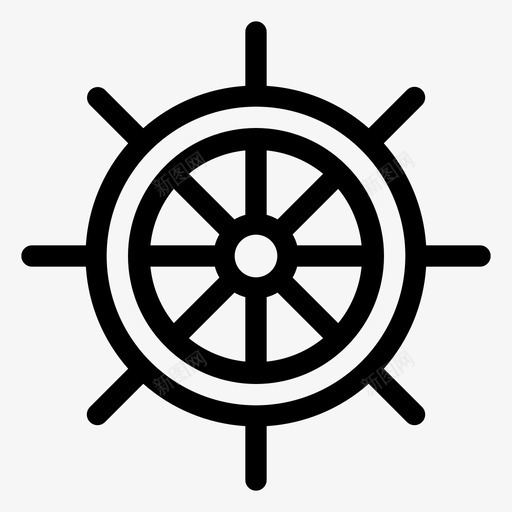 轮船航海图标svg_新图网 https://ixintu.com 26062018 操舵 水手 航海 船 轮