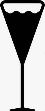 马提尼杯饮料图标图标