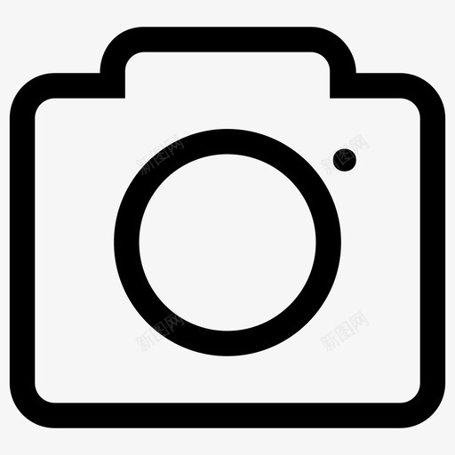 相机拍摄单反相机图标svg_新图网 https://ixintu.com 单反相机 拍摄 摄影师 照片 相机