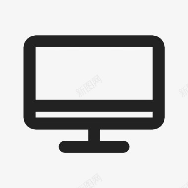 电脑屏幕imac显示器图标图标