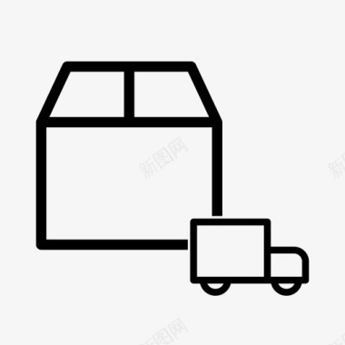 盒子文件包裹图标图标