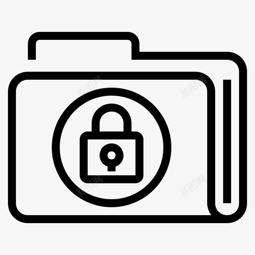 数据安全文件夹通用数据保护条例图标svg_新图网 https://ixintu.com 数据安全 文件夹 通用数据保护条例