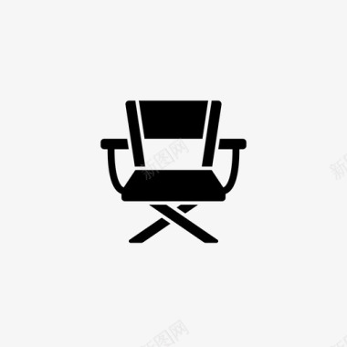 座位椅子导演图标图标