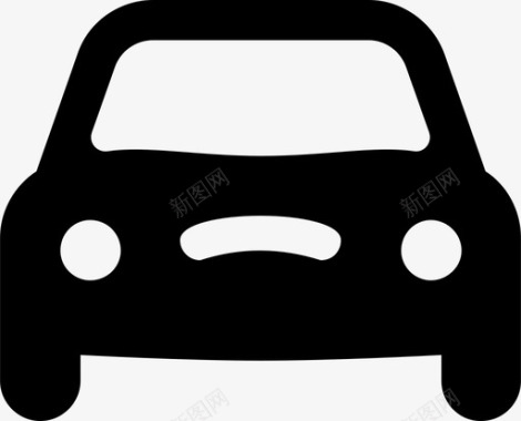 出租车汽车交通工具图标图标