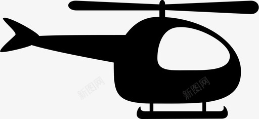 直升机飞机直升机停机坪图标图标