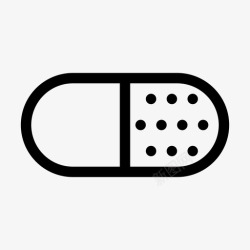 基本药物公示栏胶囊药物药丸图标高清图片