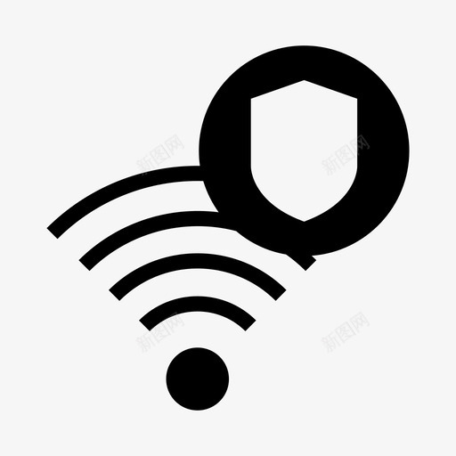 wifi保护rss屏蔽图标svg_新图网 https://ixintu.com rss wifi保护 信号 屏蔽 无线 网络共享