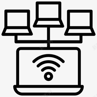 网络连接wifi连接wifi热点图标图标