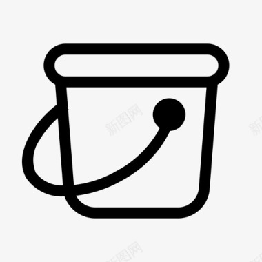 桶箱子容器图标图标
