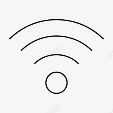 wifi连接链接图标图标
