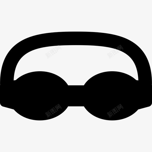 游泳眼镜运动用品运动器材图标svg_新图网 https://ixintu.com 游泳眼镜 运动器材 运动用品