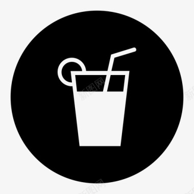 果汁饮料酒店图标图标