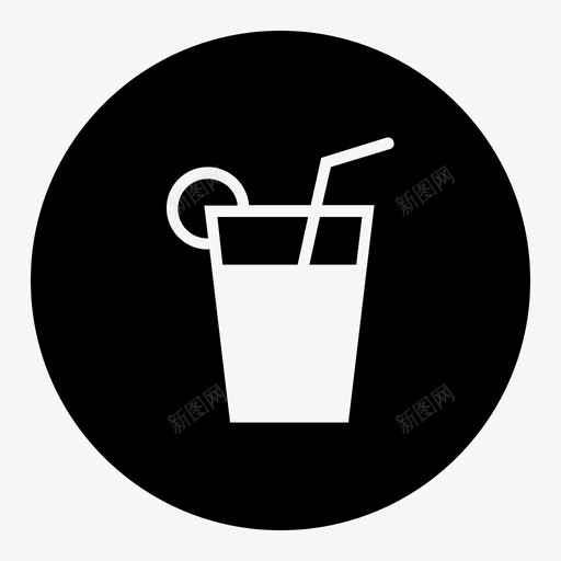 果汁饮料酒店图标svg_新图网 https://ixintu.com 夏季 夏季饮料 果汁 酒店 饮料