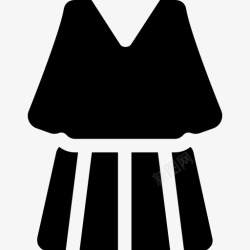 羊毛连衣裙羊毛连衣裙时装秋装图标高清图片