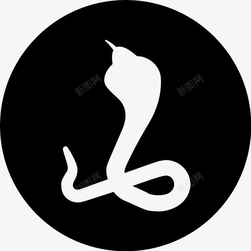 蛇爬行动物蛇类动物图标svg_新图网 https://ixintu.com 爬行动物 蛇 蛇类动物