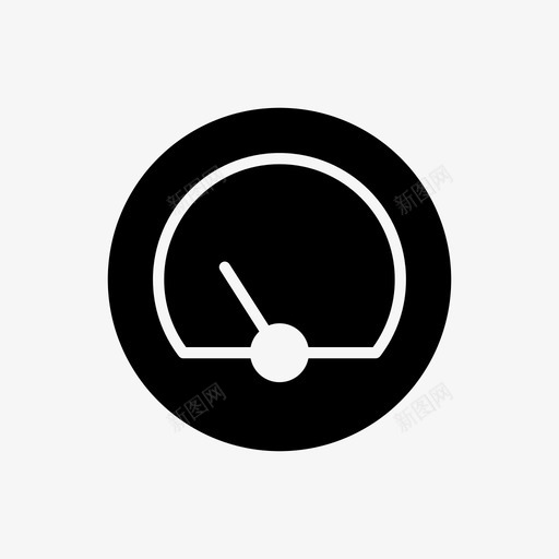 速度表汽车刻度盘图标svg_新图网 https://ixintu.com 仪表 刻度盘 性能 汽车 速度表 随机图标v2