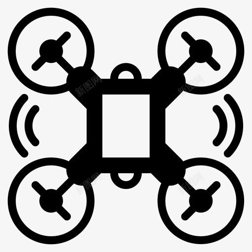 自动驾驶无人机人工智能自动化图标svg_新图网 https://ixintu.com 人工智能 传感器 移动性 自动化 自动驾驶无人机 颠覆性技术图标