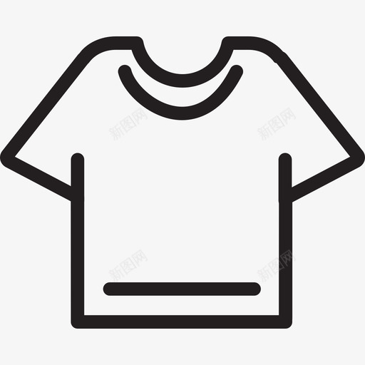 衬衫70个不同的图标直线型svg_新图网 https://ixintu.com 70个不同的图标 直线型 衬衫