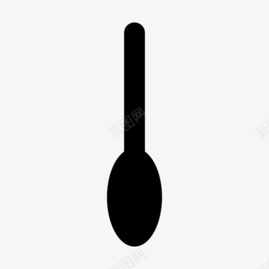 勺子吃厨房图标图标