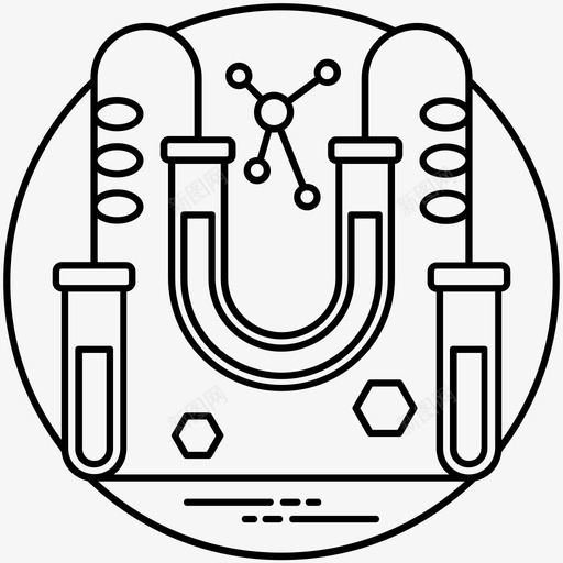 化学样品化学研究实验室实验图标svg_新图网 https://ixintu.com 化学样品 化学研究 实验室实验 样品管 科技线图标 试管