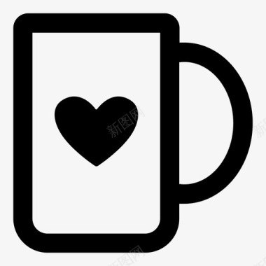 心杯饮料咖啡图标图标