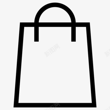 购物袋在线营销3浅圆形图标图标