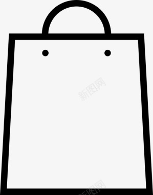 购物袋篮子商品图标图标