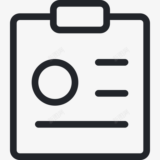我的资料iconsvg_新图网 https://ixintu.com 我的资料icon