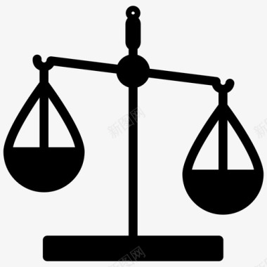 公正平衡选择图标图标
