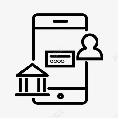 手机银行银行应用程序银行网站图标图标
