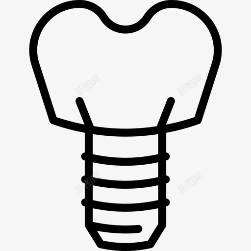 假牙医疗牙医工具和牙齿图标svg_新图网 https://ixintu.com 假牙 医疗 牙医工具和牙齿