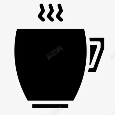 马克杯咖啡杯子图标图标
