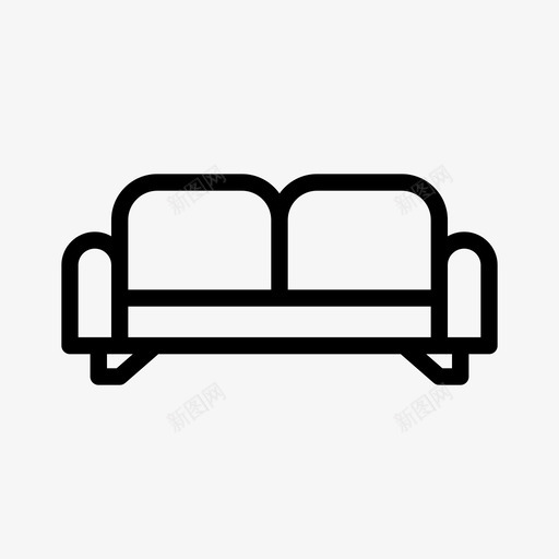 沙发椅子马车图标svg_新图网 https://ixintu.com 图标 家具 椅子 沙发 通用 通用图标 马车