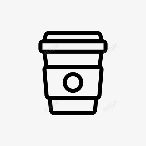 外卖咖啡美式咖啡卡布奇诺图标svg_新图网 https://ixintu.com 卡布奇诺 外卖咖啡 拿铁 美式咖啡 食物勇士系列