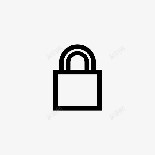 挂锁打开保存图标svg_新图网 https://ixintu.com 保存 安全 打开 挂锁 解锁