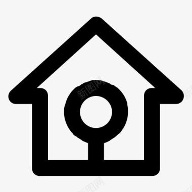 家房子保安图标图标