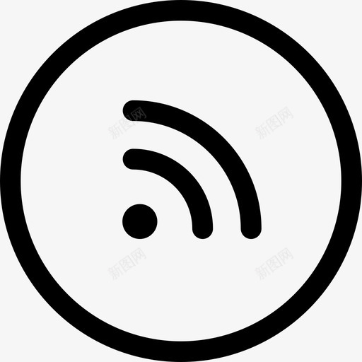 Wifi接口最小接口和网络图标svg_新图网 https://ixintu.com Wifi 接口 最小接口和网络