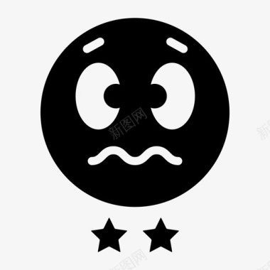 emoji评论不好评分满意度图标图标